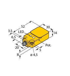 [2530002] Turck Capacitive Sensor (BC10-Q14-AP4X2-V1131)