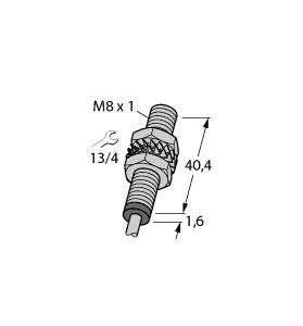 [1533003] Turck Inductive Sensor, With Analog Output (BI1.5-EG08-LU)