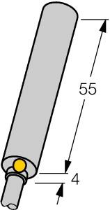 [16043] Turck Inductive Sensor (BI1.5-H08-AP6X)