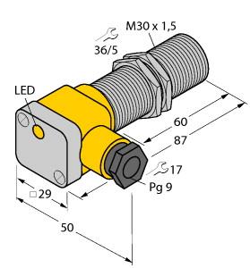 [4346600] Turck Inductive Sensor (BI10-G30SK-RZ3X2)