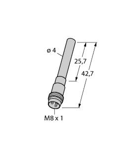 [1003044] Turck Inductive Sensor (BI1-EH04-Y1-V1330)