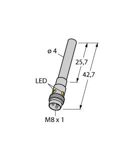 [4602113] Turck Inductive Sensor (BI1U-EH04-AP6X-V1331)