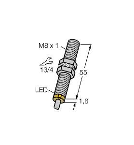 [4602007] Turck Inductive Sensor (BI2-G08-AP6X 7M)