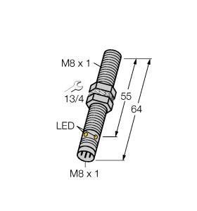 [4602002] Turck Inductive Sensor (BI2-G08-AP6X-V1131)