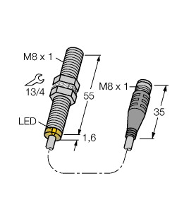 [4602652] Turck  (BI2-G08-VP6X-0.15-PSG4S)