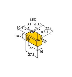 [1609341] Turck Inductive Sensor (BI2-Q10S-VN6X)
