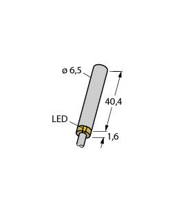 [4281150] Turck Inductive Sensor, With Extended Switching Distance (BI2U-EH6.5-AP6X)