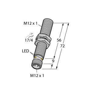 [1634149] Turck Inductive Sensor (BI3U-M12EE-AP6X-H1141)