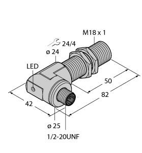 [4372090] Turck Inductive Sensor (BI5-G18-AZ3X-B3431)