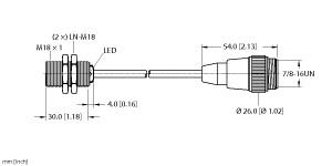 [4671499] Turck Inductive Sensor (BI5-G18K-RN6X-0.2-RSM40)