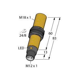 [1513401] Turck Inductive Sensor (BI5-S18-VP4X-H1141)