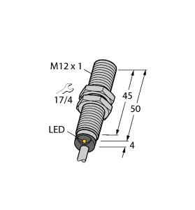 [1644801] Turck Inductive Sensor (BI6U-M12-AP6X)