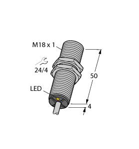 [4615088] Turck Inductive Sensor, With Increased Switching Distance (BI8-G18-AP6X)