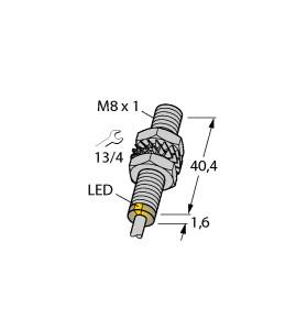 [4621310] Turck Magnetic Field Sensor, Magnetic-inductive Proximity Sensor (BIM-EG08-AP6X)
