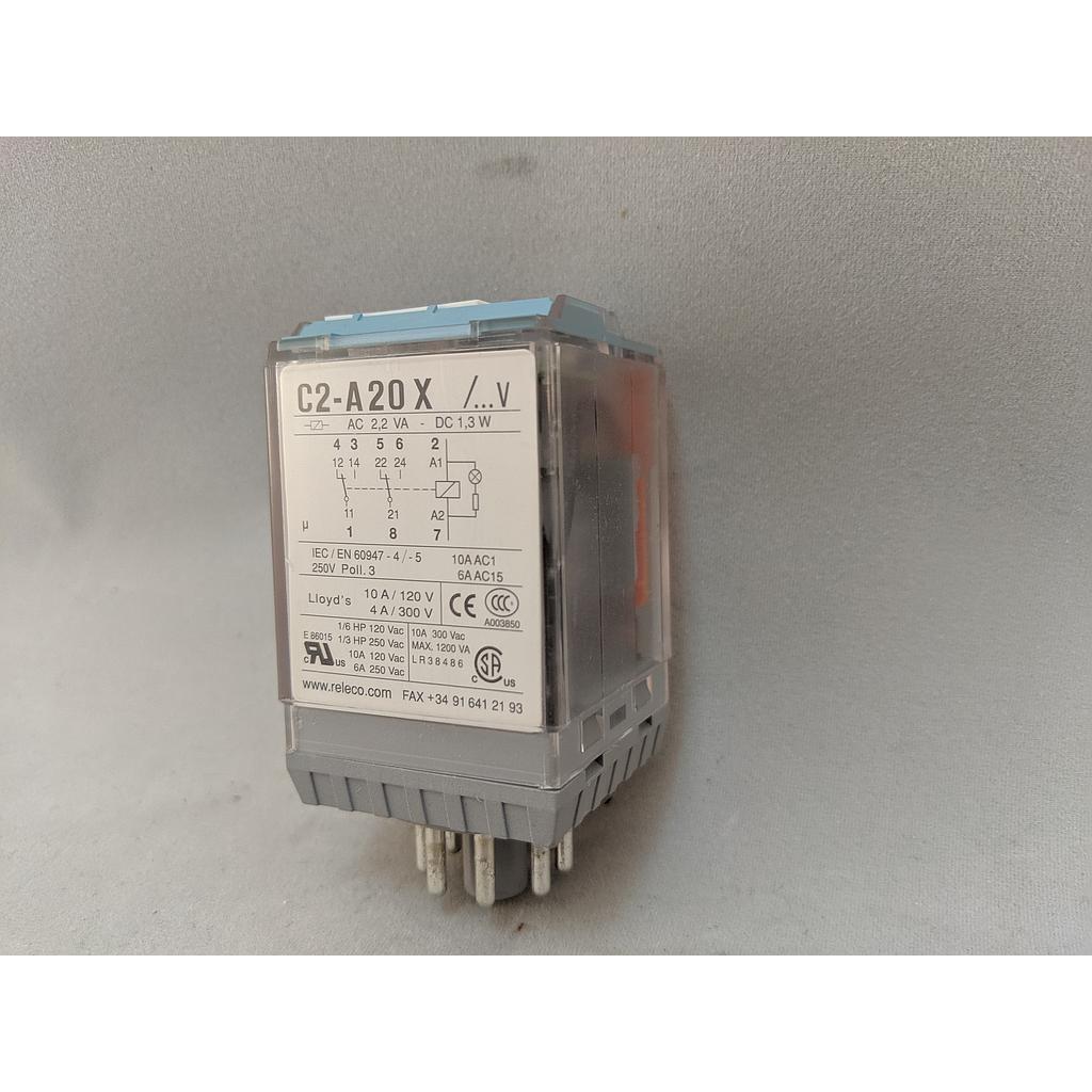 [R4080Z] Turck Comat Releco by TURCK, Power Relay, 8-pin (C2-A20/012VDC)