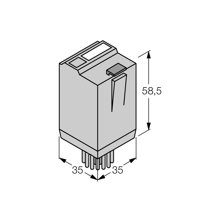 [R4315] Turck Comat Releco by TURCK, Remanence Relay (C3-R20N/024VDC)