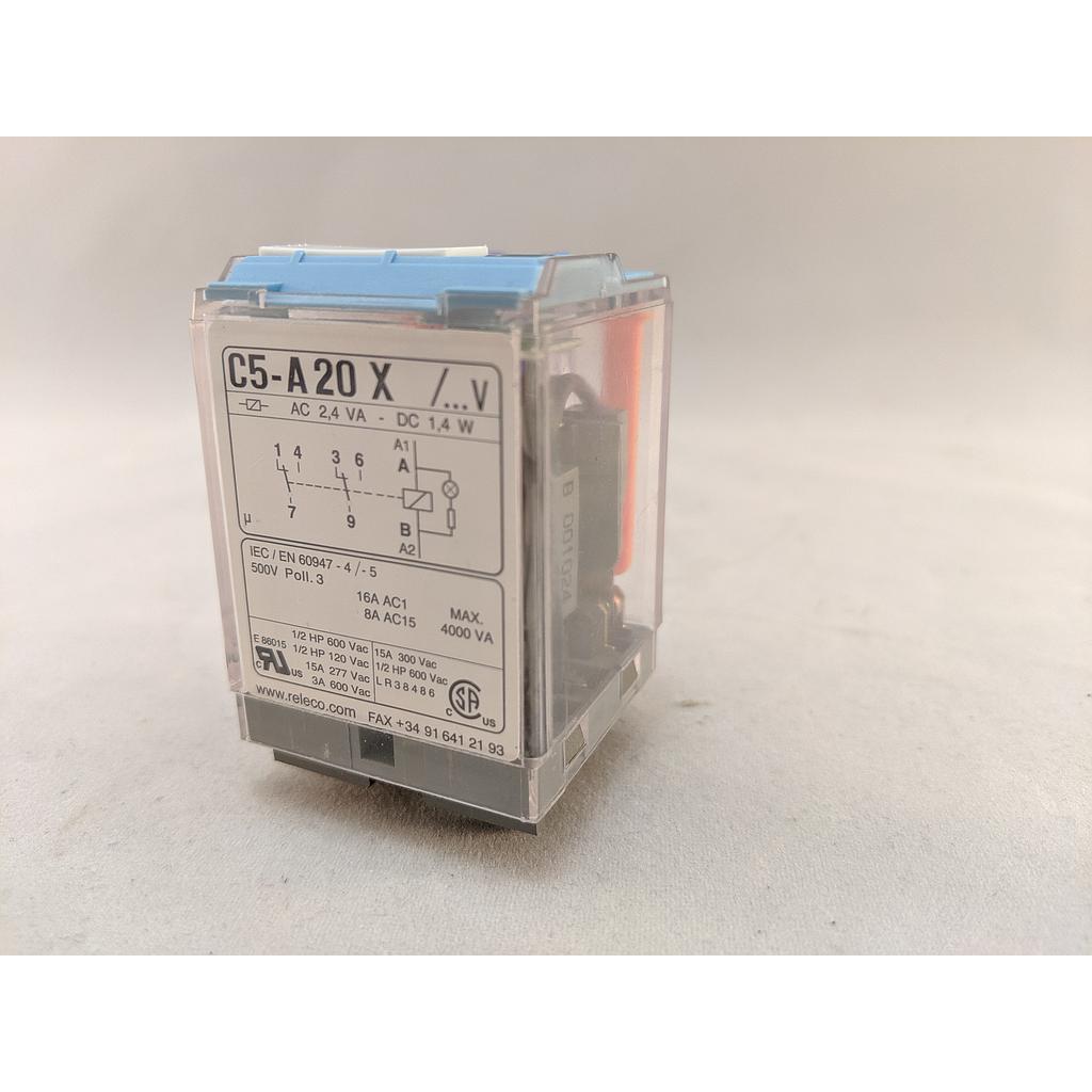 [R4402] Turck Comat Releco by TURCK, Power Relay, 11-pin flat (C5-A20X/024VDC)