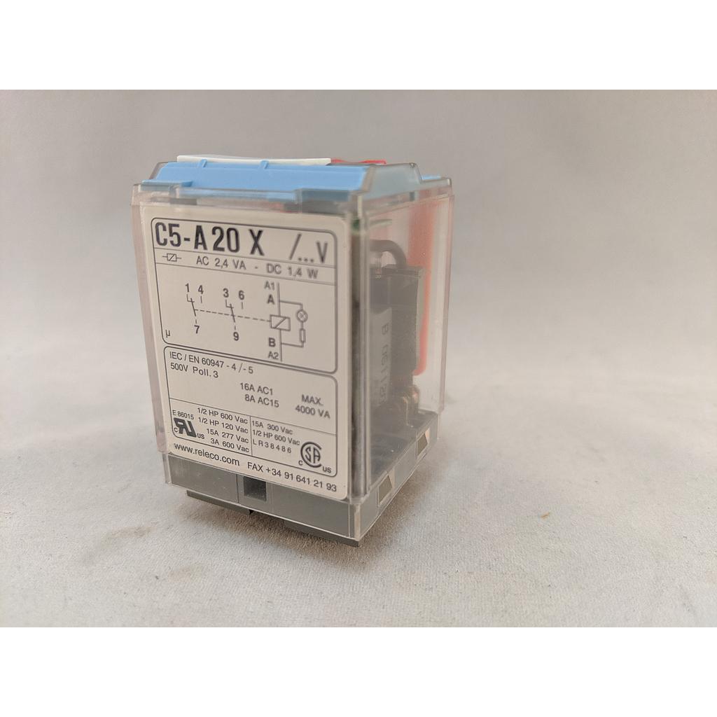 [R4405] Turck Comat Releco by TURCK, Power Relay, 11-pin flat (C5-A20X/120VAC)