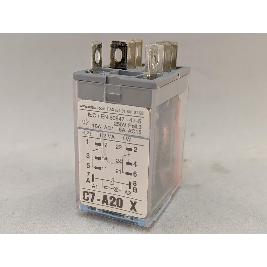 [R6032] Turck Comat Releco by TURCK, Miniature, Power Relay (C7-A20X/120VAC)