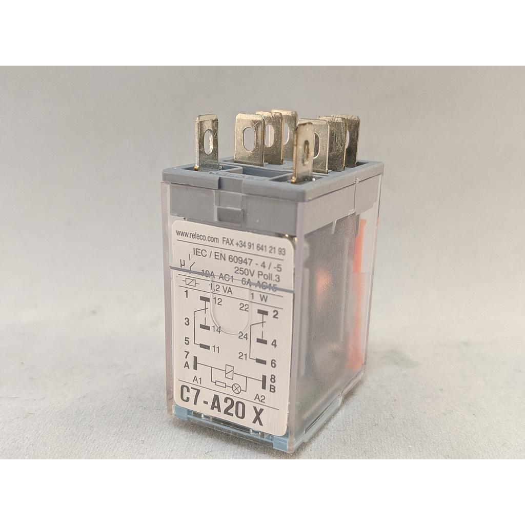 [R6034] Turck Comat Releco by TURCK, Miniature, Power Relay (C7-A20X/240VAC)