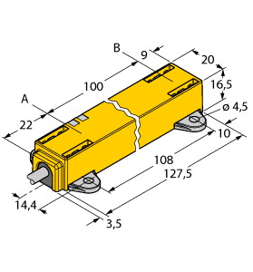 [1590746] Turck Inductive Linear Position Sensor (LI100P1-Q17LM1-LU4X2/S97)