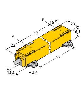 [1590745] Turck Inductive Linear Position Sensor (LI50P1-Q17LM1-LU4X2/S97)
