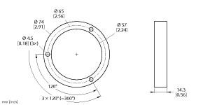 [1590920] Turck Accessories, Protecting Ring, For Encoders RI-QR24 (M1-QR24)