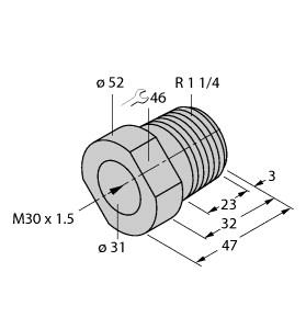 [6950013] Turck Accessories, Mounting Adapter (MAP-M30)