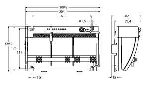[6611703] Turck FOUNDATION fieldbus and PROFIBUS-PA, multibarrier, 8 channel (MBD40-8R/EX)