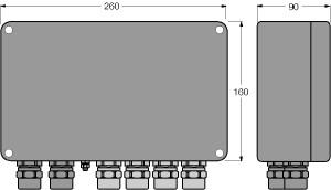 [6611786] Turck FOUNDATION fieldbus and PROFIBUS-PA, Multibarrier, 8-channel (MBD40-T0815/EX/000)
