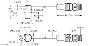 [4430118] Turck Inductive Sensor, Monitoring Kit for Power Clamps (NI1.5-KS26-2AP6X2-0.3-RS4.4T/S34)