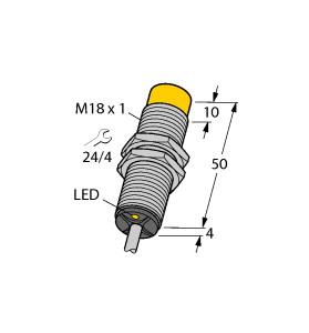 [4641693] Turck Inductive Sensor (NI10-G18-RP6X)