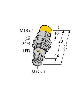 [1006194] Turck Inductive Sensor (NI10-M18-Y0-H1141)