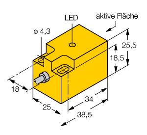 [4652225] Turck Inductive Sensor (NI10-Q25-AP6X)