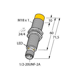 [4281423] Turck Inductive Sensor (NI12U-GT18-ADZ30X2-B3331)