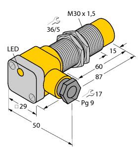 [4648600] Turck Inductive Sensor (NI15-G30SK-AP6X2)