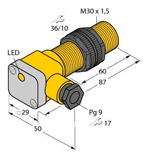 [4660100] Turck Inductive Sensor (NI15-P30SK-AP6X2)