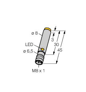 [16048] Turck Inductive Sensor (NI2-H08K-AP6X-V1131)