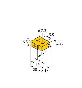 [4613520] Turck Inductive Sensor (NI2-Q6.5-AN6)