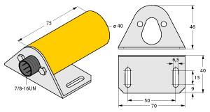 [45904] Turck Inductive Sensor (NI30-K40-VN4X-B2141)