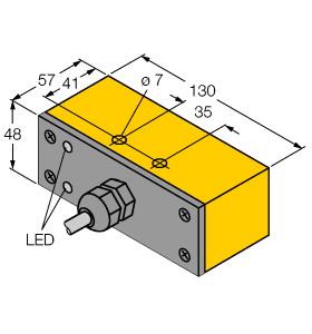 [15178] Turck Inductive Sensor (NI30-Q130-VN4X2)