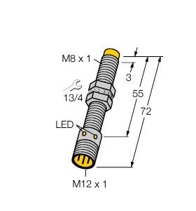 [4602705] Turck Inductive Sensor (NI3-G08-AP6X-H1341)
