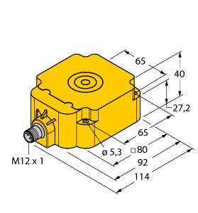 [1535545] Turck Inductive Sensor, With Analog Output (NI50-Q80-LIU-H1141)