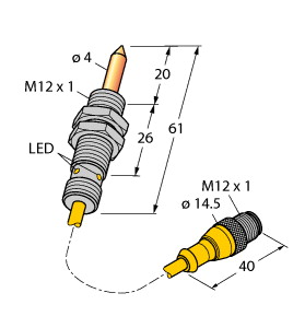 [1600624] Turck  (NIMFE-EM12/4.0L61-UN6X-0.3XYE-RS4/S1182)