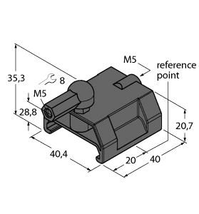 [6901041] Turck Accessories, Positioning Element, For Linear Position Sensors LI-Q25L (P1-LI-Q25L)