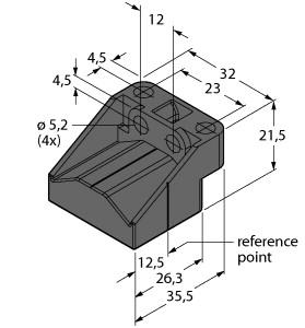 [6901042] Turck Accessories, Positioning Element, For Linear Position Sensors LI-Q25L (P2-LI-Q25L)