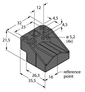 [6901044] Turck Accessories, Positioning Element, For Linear Position Sensors LI-Q25L (P3-LI-Q25L)