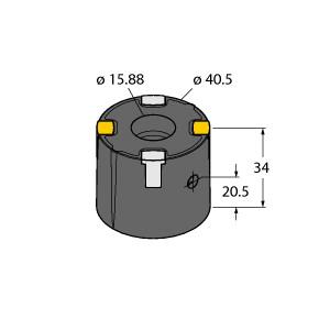 [100002204] Turck Accessories, Positioning Element, For Angle Sensors RI-DSU35 (P4-RI-DSU35)