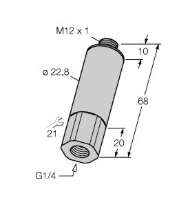 [6831446] Turck Pressure Transmitter, With Current Output (2-Wire) (PT400R-11-LI3-H1131)