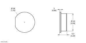 [1590959] Turck Accessories, Dummy Plug, For Encoders RI-QR24 (RA8-QR24)